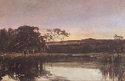 Sunset,Werribee River, John Ford Paterson